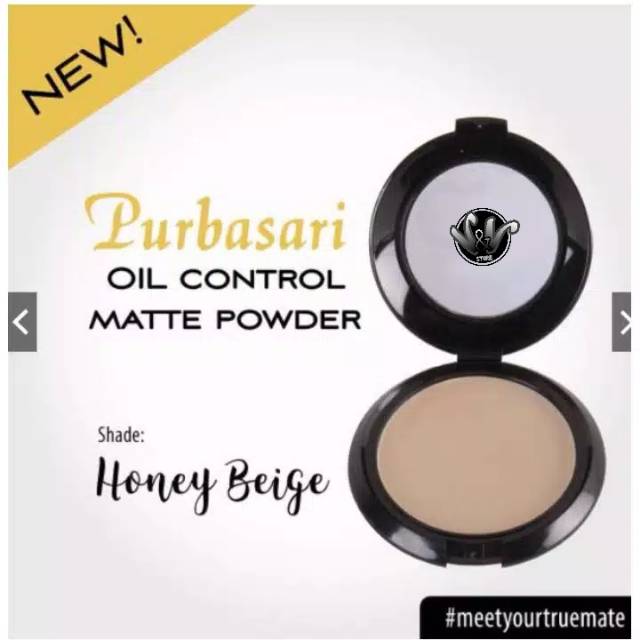 PURBASARI OIL CONTROL MATTE POWDER/ PURBASARI/ BEDAK PADAT/ BEDAK/ BEDAK PURBASARI/ MAKE UP/KOSMETIK