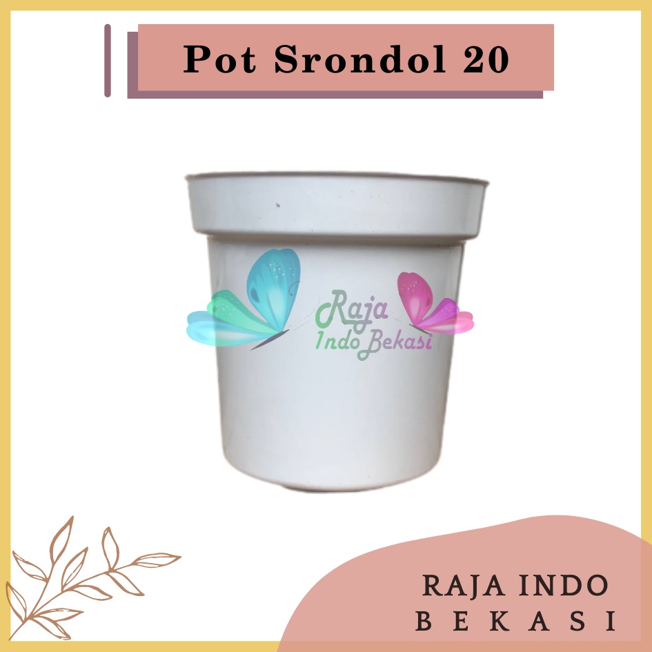 Pot Tinggi Srondol 20 Putih - Pot Tinggi Usa Eiffel Effiel 18 20 25 Lusinan Pot Tinggi Tirus 15 18 20 30 35 40 50 Cm Paket murah isi 1 lusin pot bunga plastik lusinan pot tanaman Pot Bibit Besar Mini Kecil Pot Srondol 15