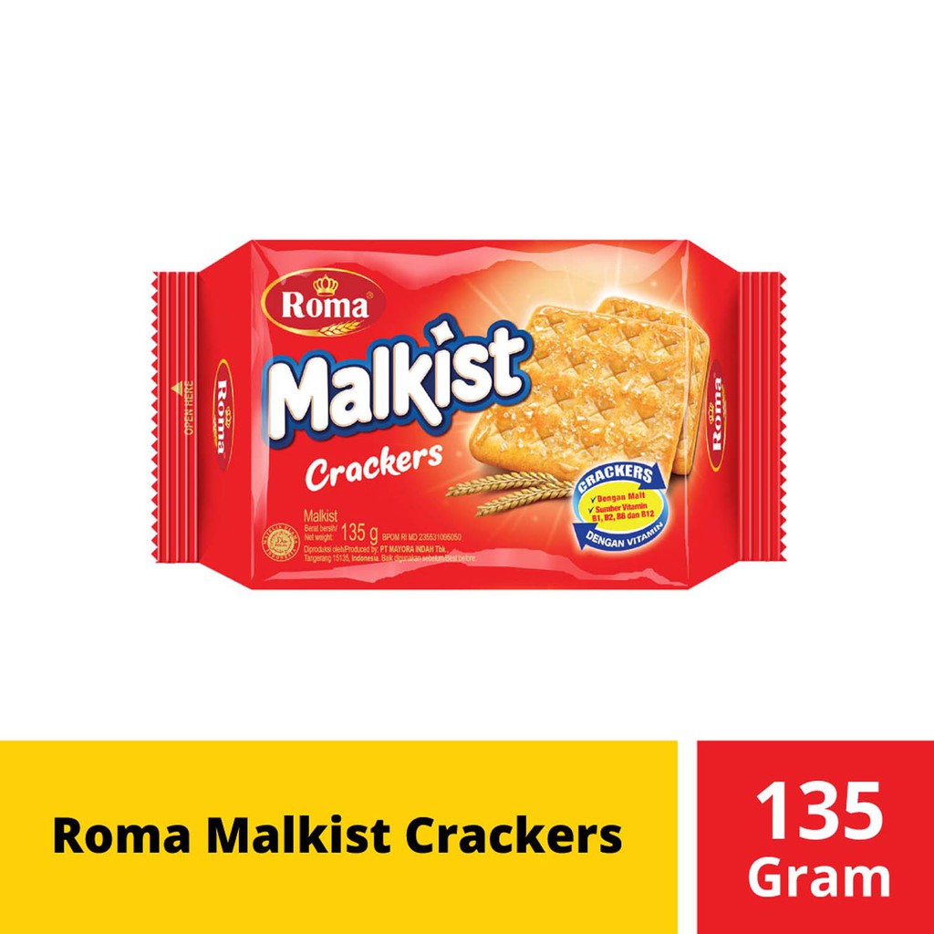 

Roma Malkist crackers 135gr