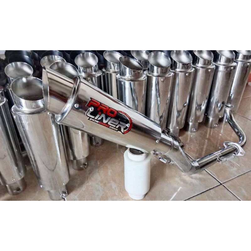 knalpot racing proliner universal beat fi/karbu/deluxe/esp/pop/street