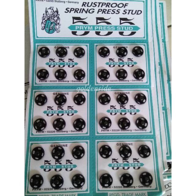 KANCING JEPRET CETET 555 ASLI 8 mm