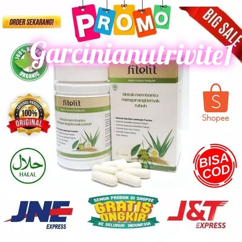FITELIT Obat Diet Original Fitelit Asli Obat Pelangsing Badan Bagus Khasiatnya