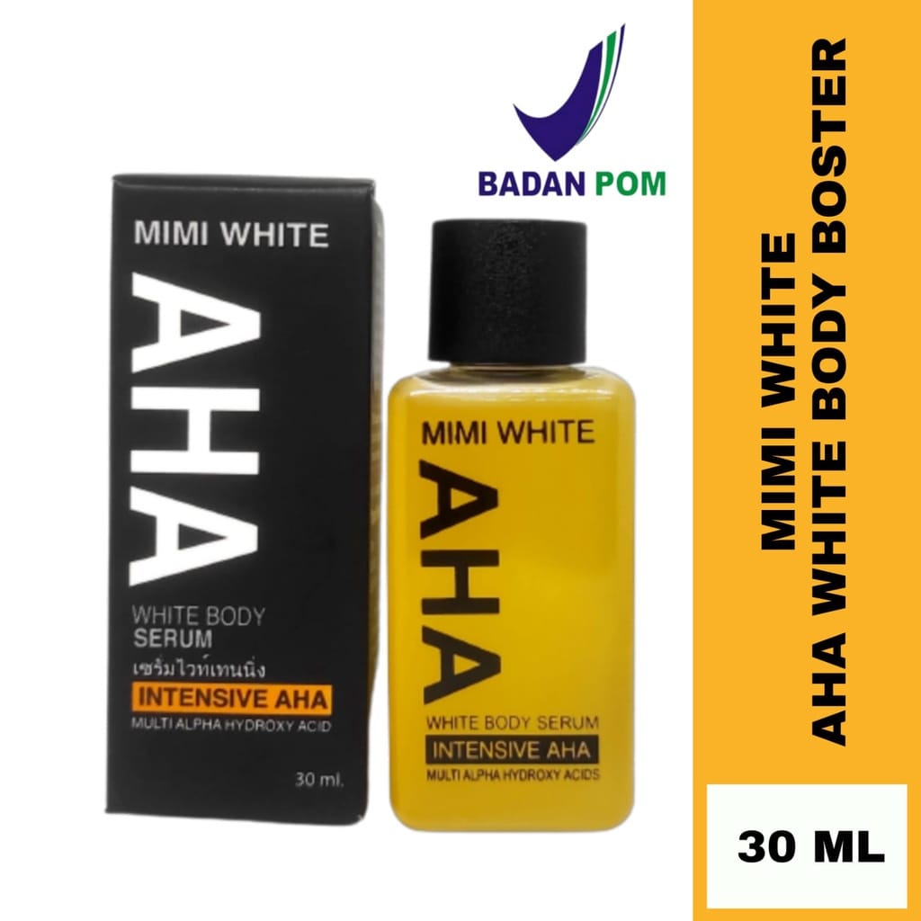 [ DISKON ] MIMI WHITE AHA ORIGINAL BOY SERUM PEMUTIH BADAN 30ML