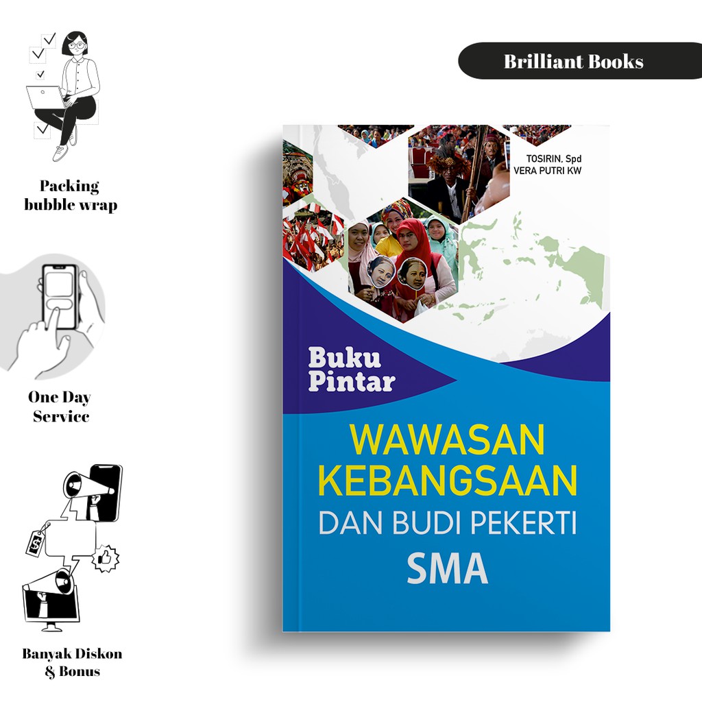 PROMO - Buku SMA : Wawasan  Kebangsaan Dan Pendidikan Budi Pekerti