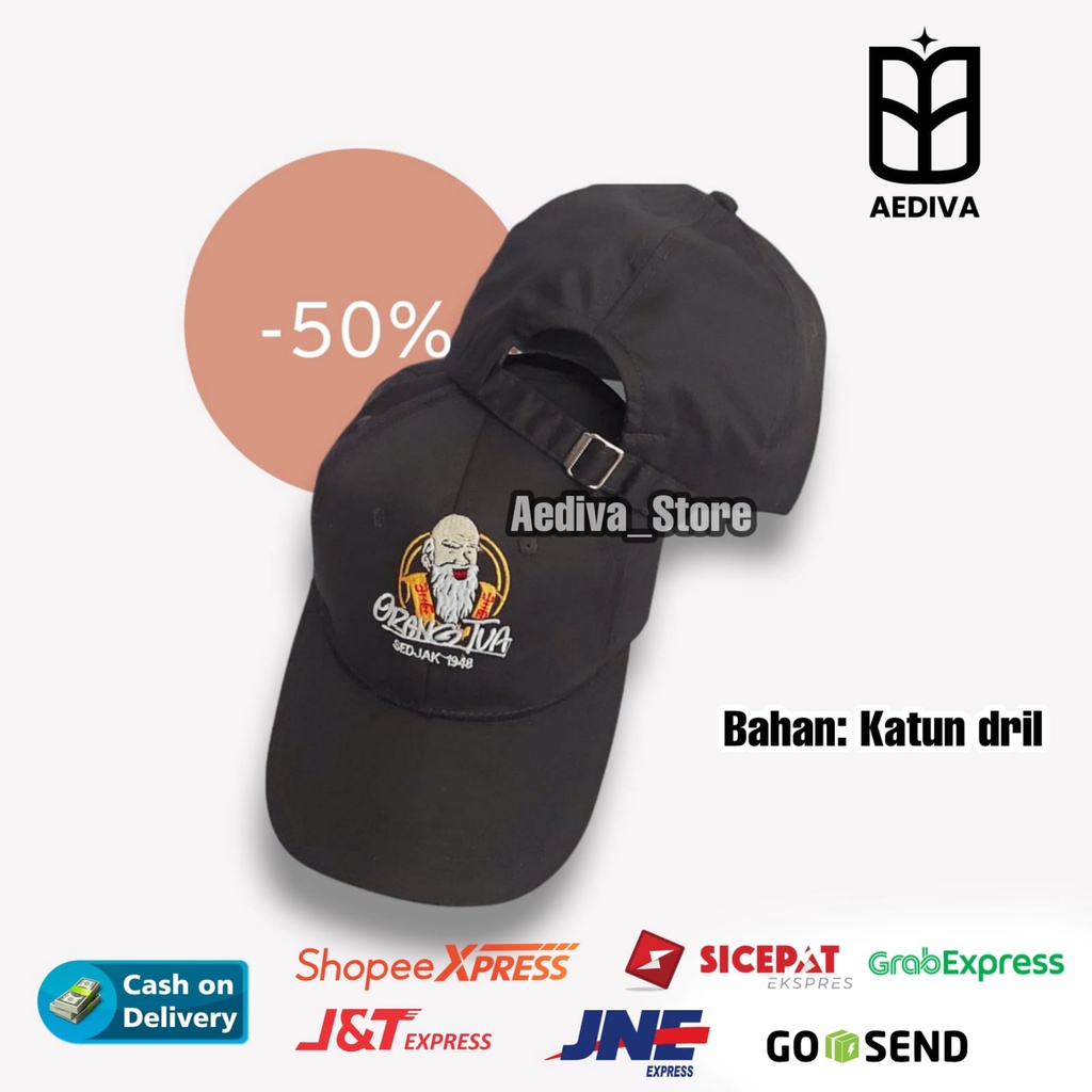 Topi ORANG TUA premium cap bordir murah 2021