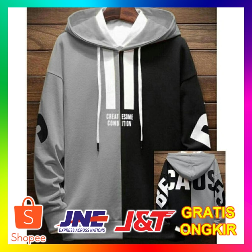 New Item [SWEATER HOODIE SEBASTIAN GREY RO]Sweater pria babytery grey Low Price