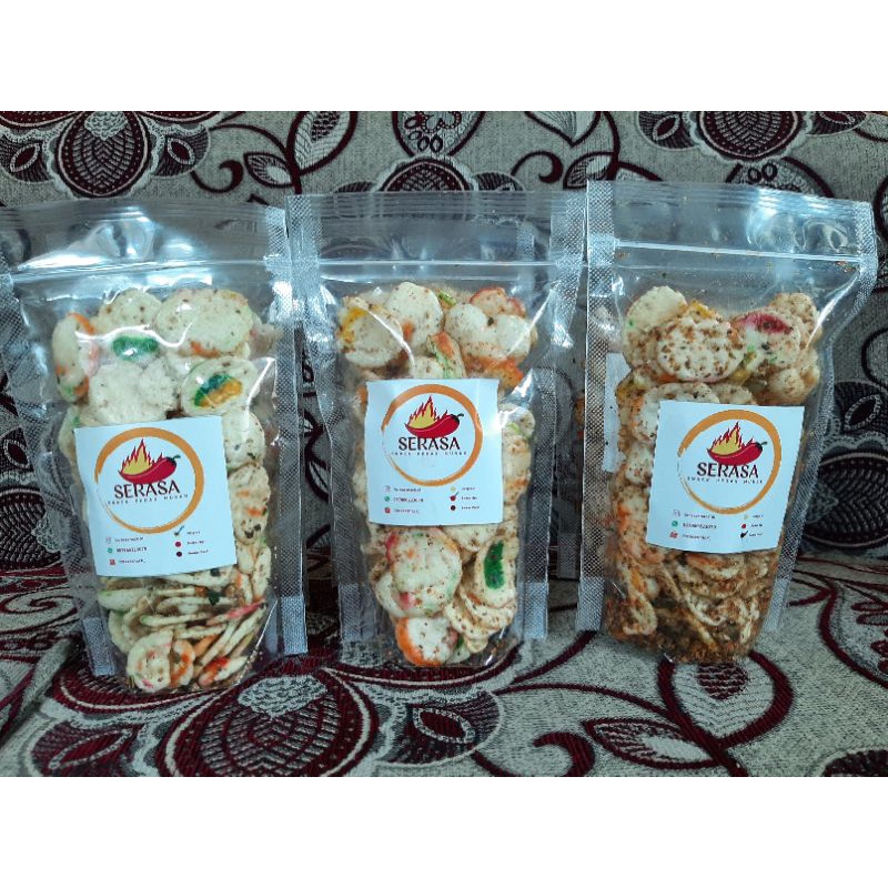 

Kerupuk Seblak Kering Original Pedas Murah