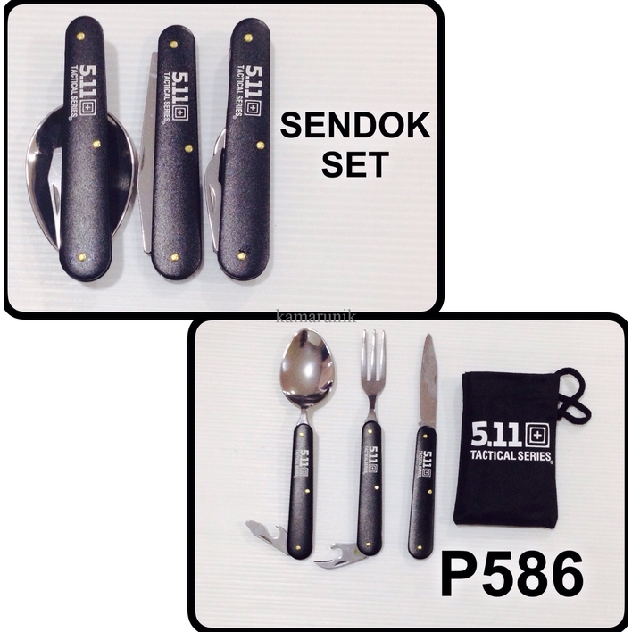 SENDOK SET 511 TACTICAL SERIES/SENDOK LIPAT SY44