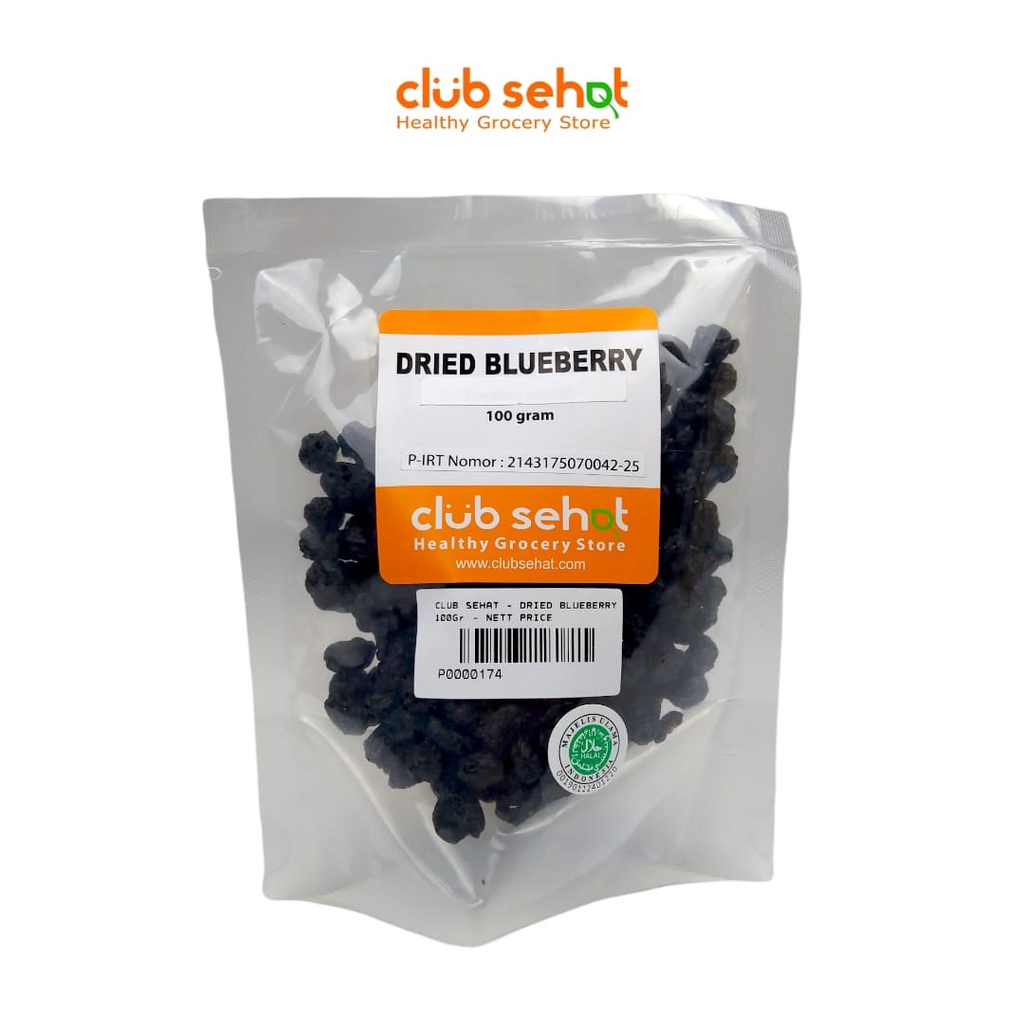 

Club Sehat - Dried Blueberry100gr