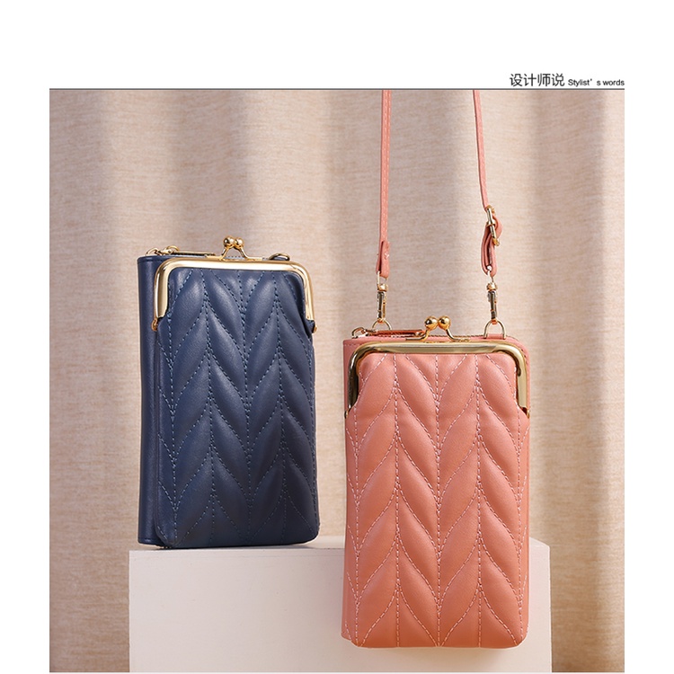 Khatinstore Tas Wanita Terbaru / Tas Selempang / Dompet Hp Wanita / Hand bag Korea / Tas Multifungsi Kualitas Terjamin Original -512