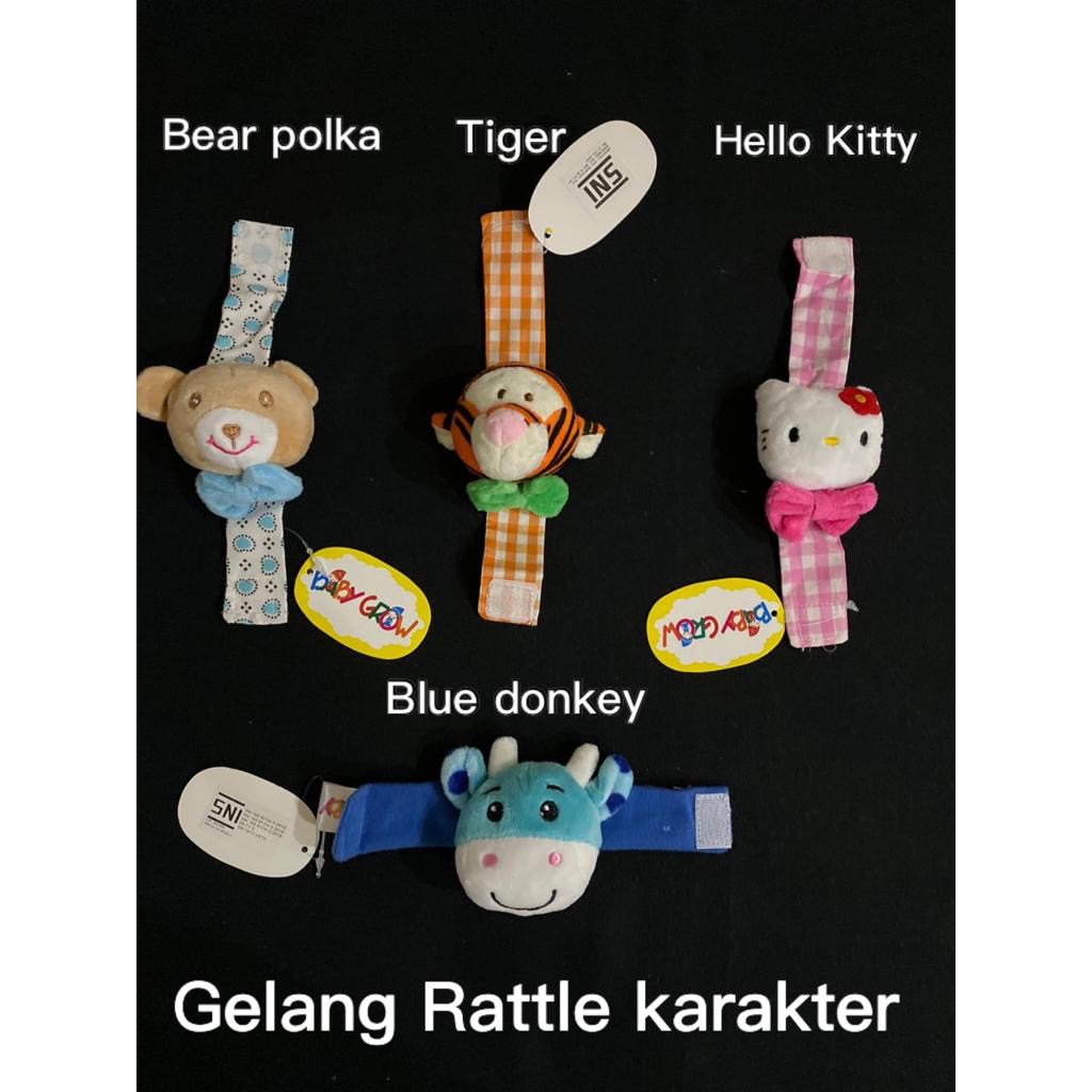 Gelang Rattle Animal - Mainan Bayi CBKS VC JH LC