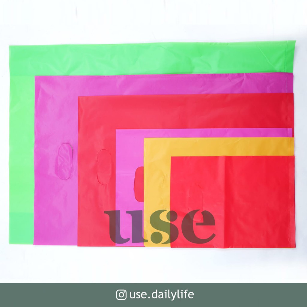 Shopping bag / Plastik baju / Plastik onlineshop