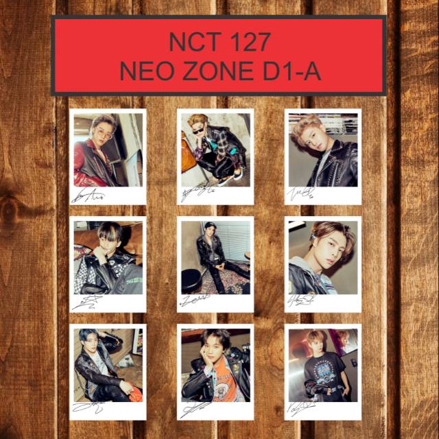 NCT 127 NEO ZONE ALBUM SIGNED KPOP POLAROID