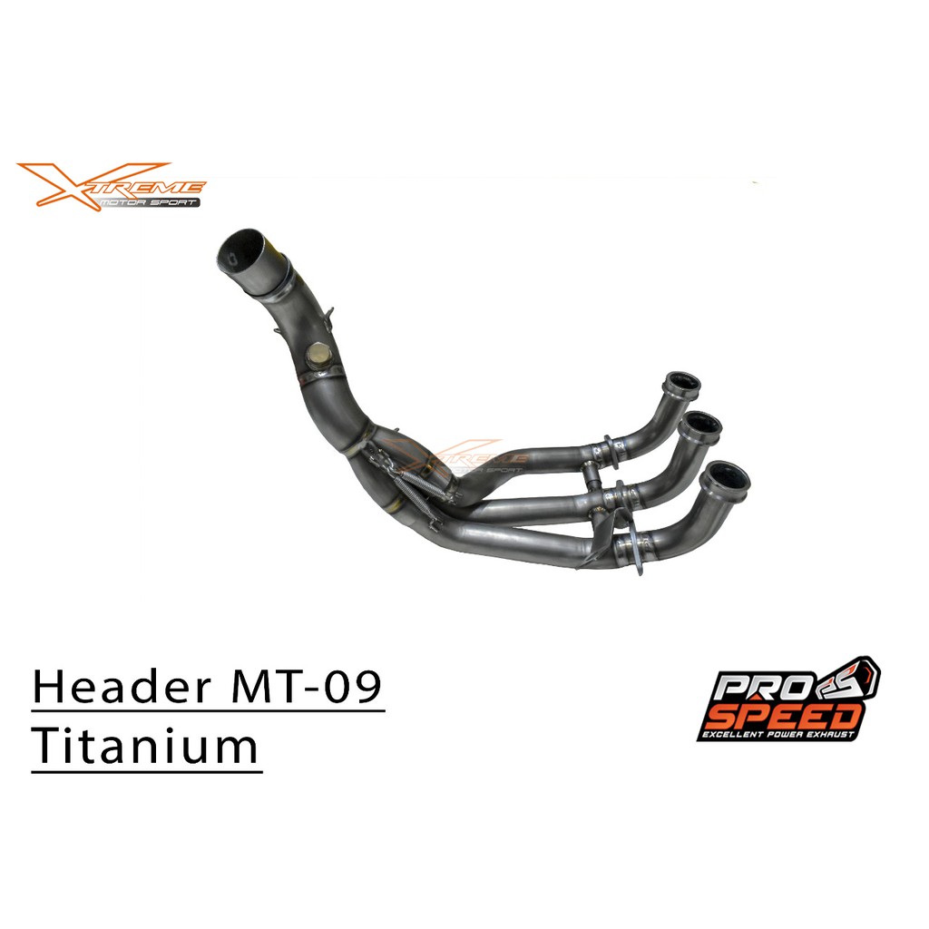 Header / Pipa Knalpot Prospeed Yamaha MT 09 Titanium