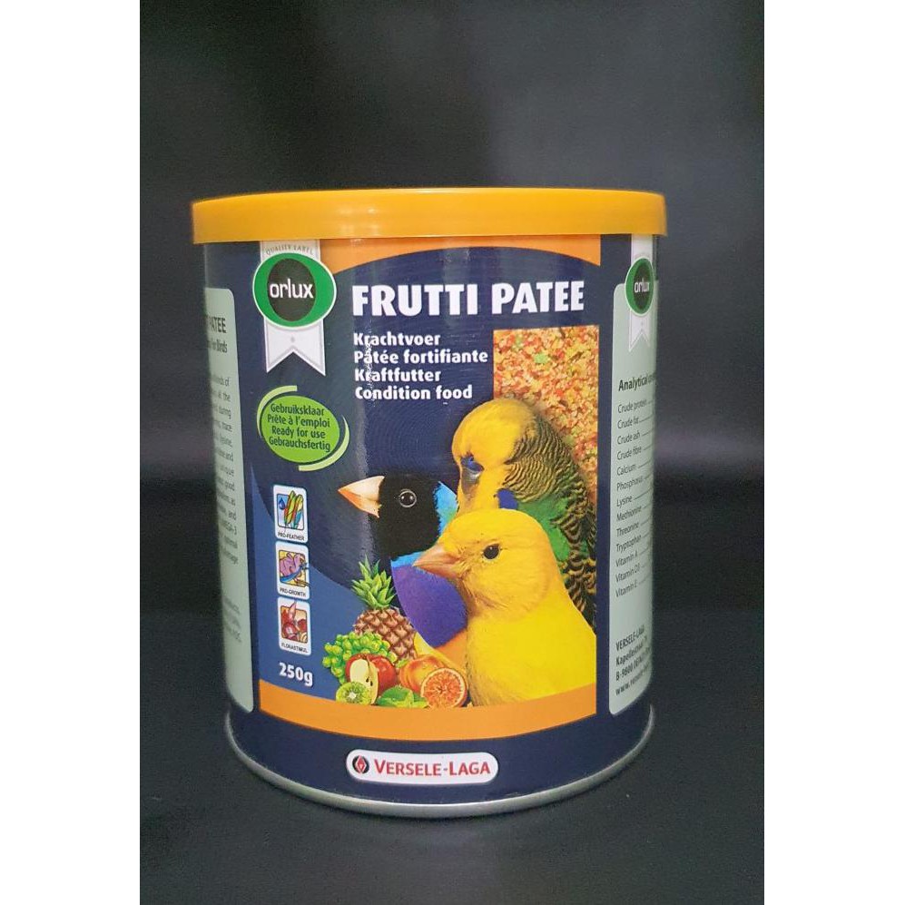 

Best Seller Versele Laga - Frutti Patee 250Gr.