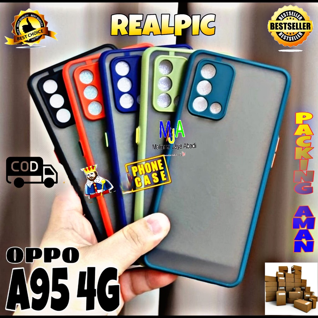 SOFTCASE OPPO A95 4G- CASE MATTE FULL COLOUR MY CHOICE BUMPER CASE PELINDUNG KAMERA