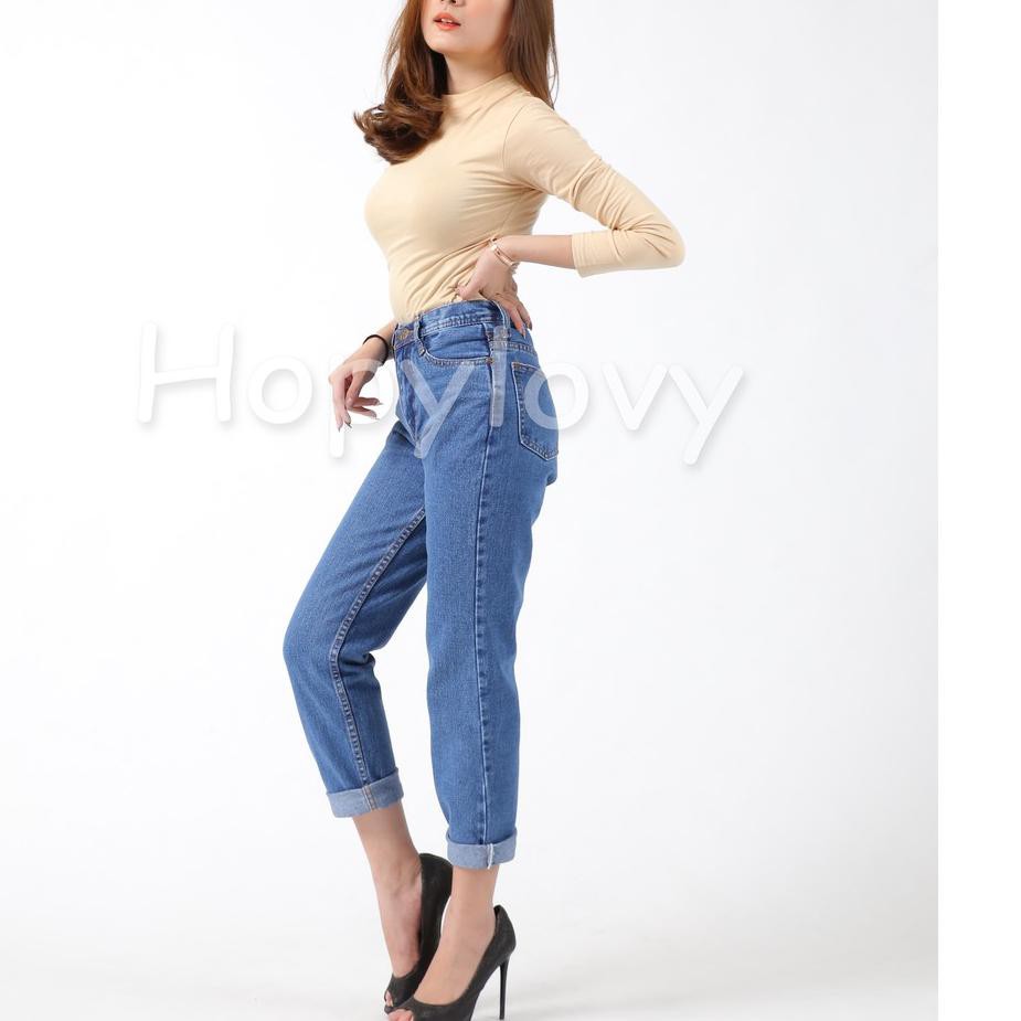  Lagi Promo 78 HOPYLOVY Celana  Boyfriend  Wanita 