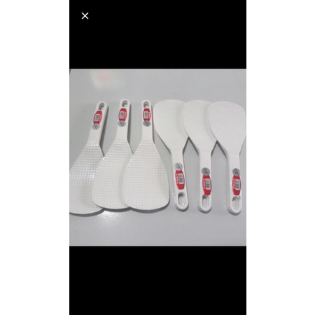 3pc centong nasi anti lengket merek trixy