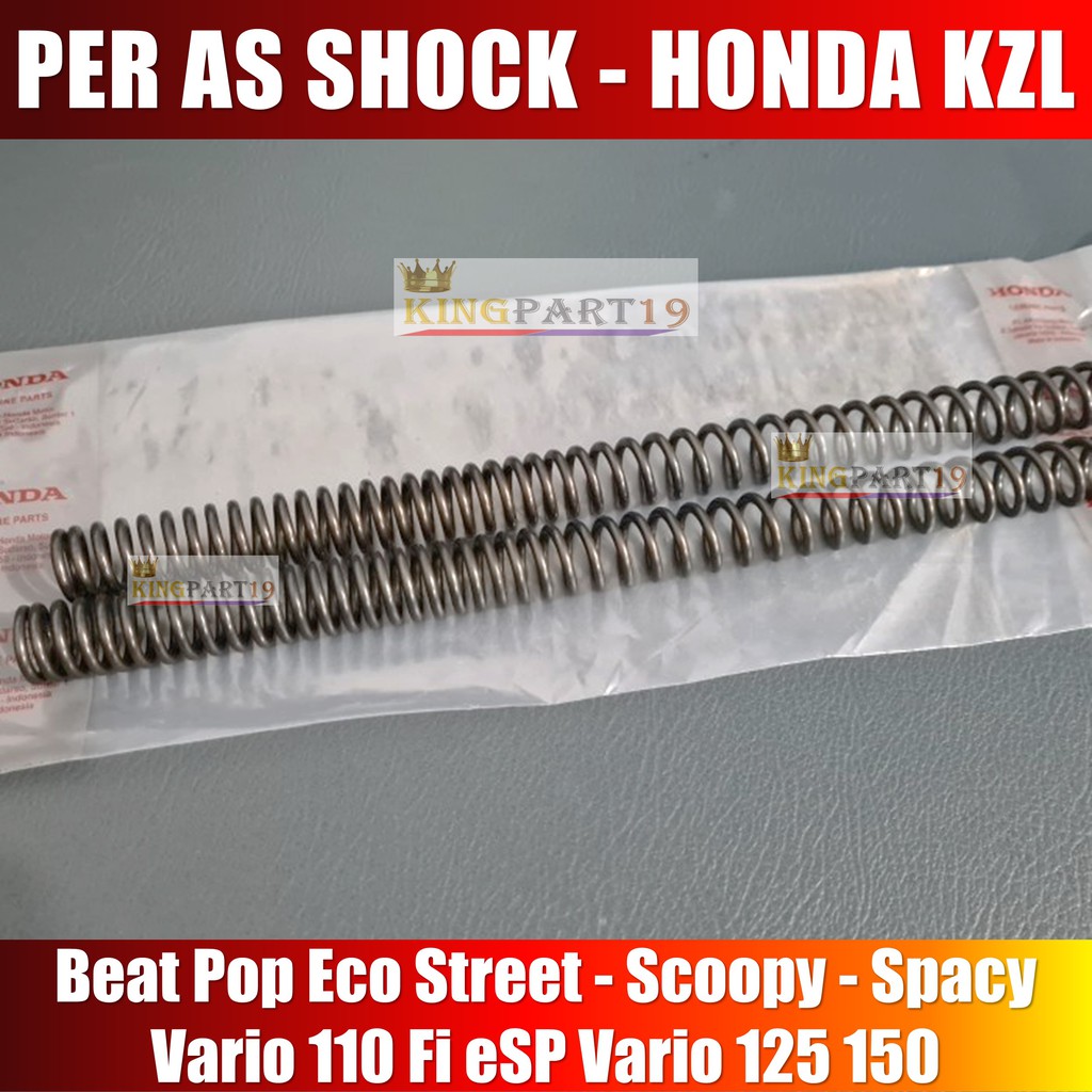 PER AS SHOK DEPAN BEAT / PER PEGAS AS SHOCK DEPAN BEAT Fi F1 VARIO 110 125 150 Fi LED SCOOPY SPACY FI - KZL