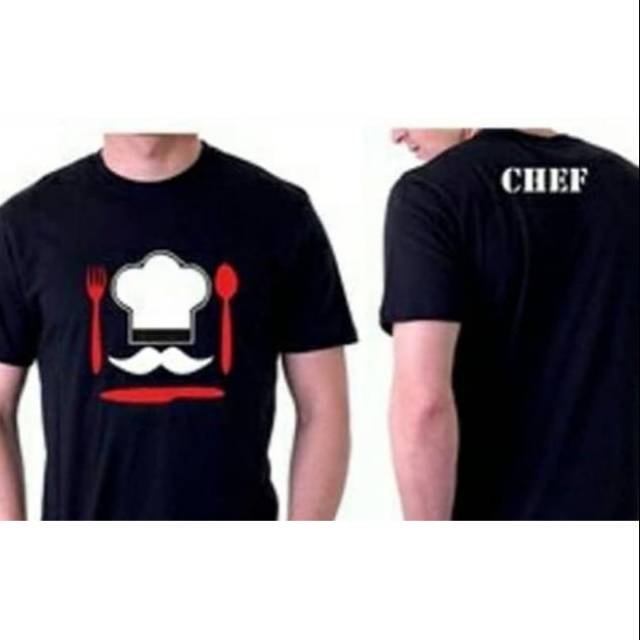 T shirt.kaos sablon CHEF