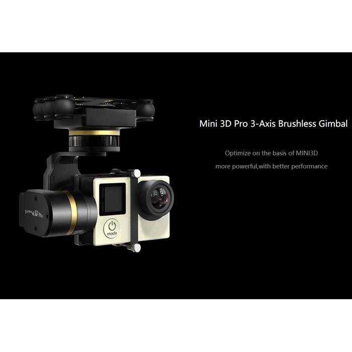 Terlariss  brushless GIMBAL 3 axis for drone, quadcopter, multirotor, DJI phantom Termurah