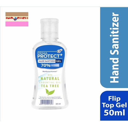 PRIMA PROTECT+ Hand Sanitizer Gel 70% Alcohol 50 ml-8991102001397