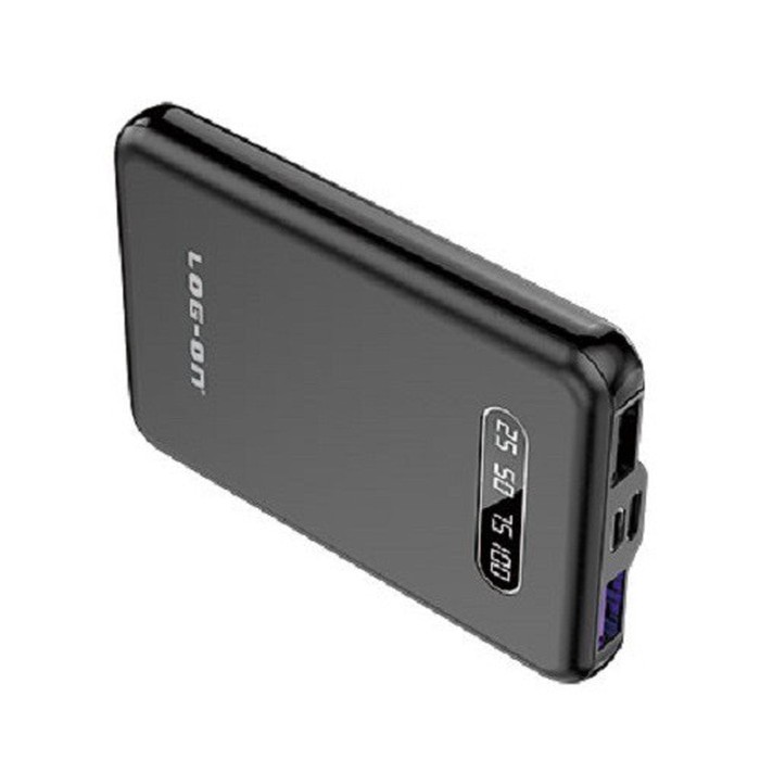 POWERBANK LOG ON PB-752L POWER FIVE DIGITAL LED 2.4A DUAL USB