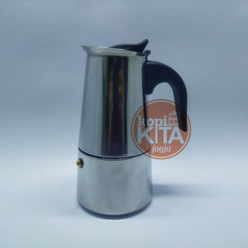 mokapot stainless steel 6 cup