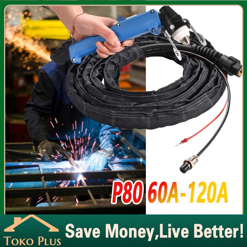 Murah Stang Plasma Cutting P80 Torch P80 Plasma Cut Lurus Head Kepalah P-80 P 80 Stang Las Welding