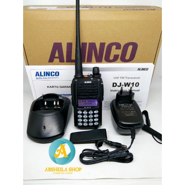 Ht alinco dj w10 original garansi resmi