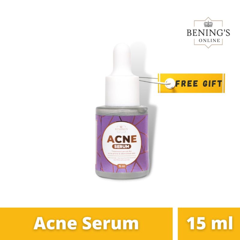 Acne Skincare Series | Paketan Jerawat dan Bruntusan dr Oky Pratama, bening skincare-Serum Acne