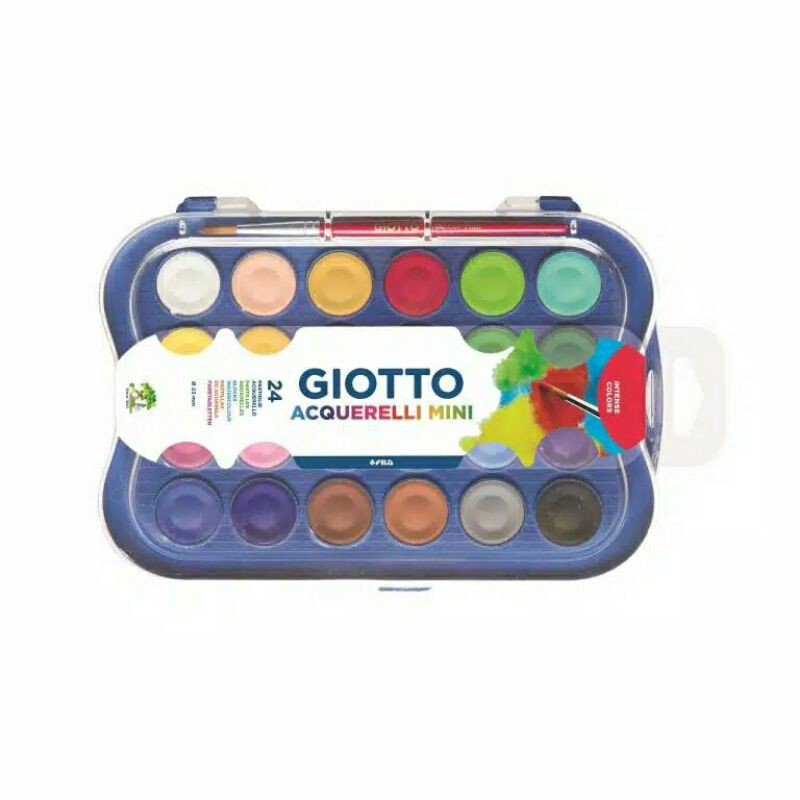 

Cat Air Water Color Blocks Mini Giotto Diameter 23 Meter 24 Warna Watercolour Cake