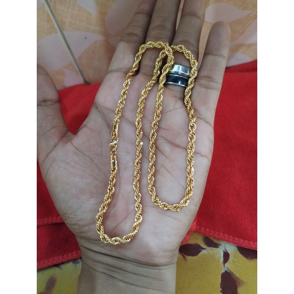 KALUNG TAMBANG JUMBO LAPIS EMAS