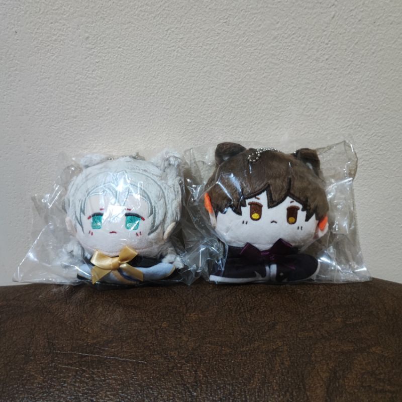 Genshin Impact Zhongli Albedo Teruteru Bozu Plush 12cm