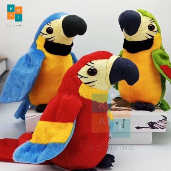 

Dijual Boneka Talking Bird Burung Beo Mainan Anak Bisa Meniru Suara bergerak - Biru Diskon