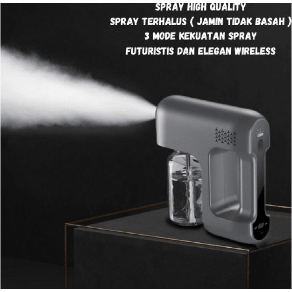 Nano Spray Gun Disinfectant Wireless CD-06 Semprotan Spray Disinfektan