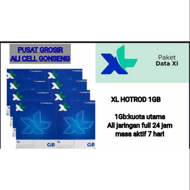 Voucher XL 1Gb 7 hari