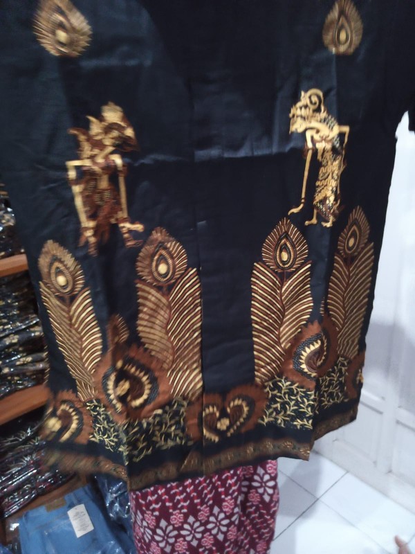 Kemeja Batik Pria Lengan Panjang Size M L Xl Xxl