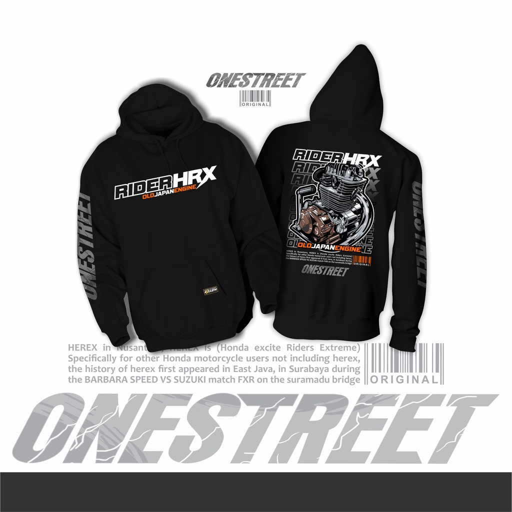 HOODIE SUNMORI RIDER HEREX | JAKET HEREX ORIGINAL ONESTREET