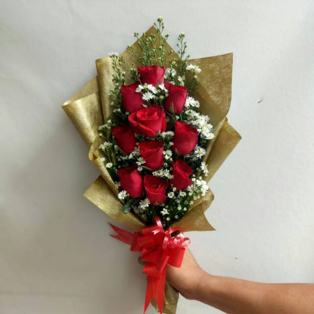 Jual Open Order Valentine Day | Bucket Bunga Wisuda | Hand Bucket