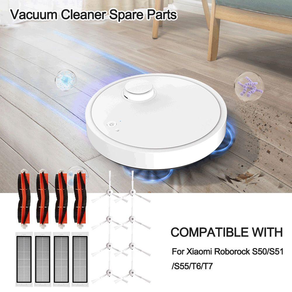 Preva Robot Vacuum Cleaner Aksesori Penyedot Debu Sparepart Kain Pel Hepa Filter Dustbin Filter Sikat Samping