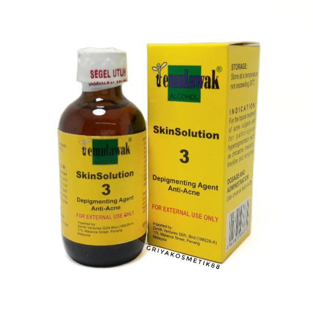 ALKOHOL TEMULAWAK SKIN SOLUTION ANTI ACNE