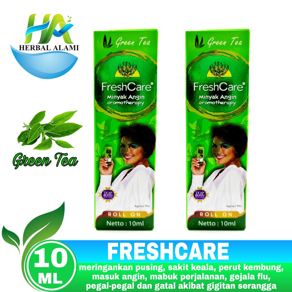 Minyak Angin Aromatherapy Fresh Care Green Tea