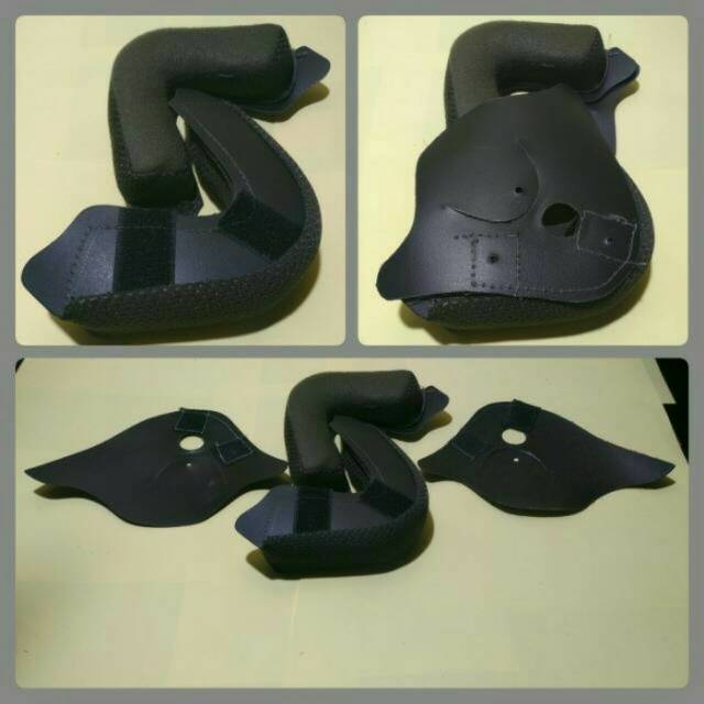 Busa Pipi Helm BOGO / RETRO (KANCING KRETEK + INNER)