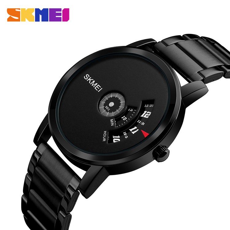 SKMEI 1260 Jam Tangan Pria Wanita Analog Tali Stenlis WATCHKITE WKOS