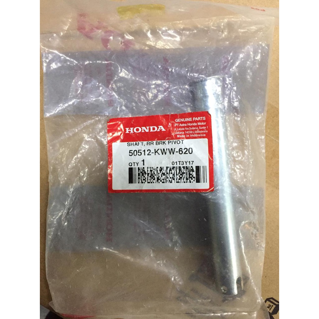 HONDA AHM SHAFT RR BRAKE PIVOT  50512KWW620
