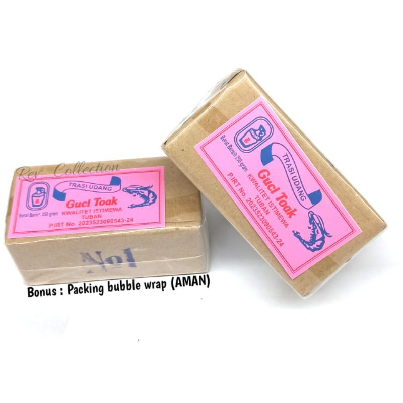 

Trasi udang GUCI TOAK "PINK" 250grm - terasi udang gucitoak