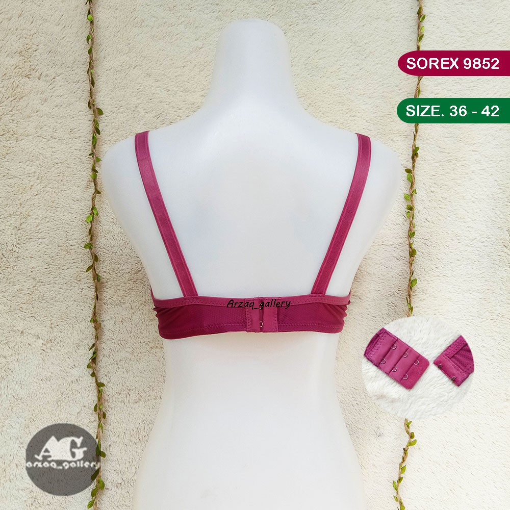 BH sorex 9852 | Bra sorex | Bh busha tanpa kawat | Pakaian Dalam Wanita | Bra Wanita Dewasa | Bh Wanita |