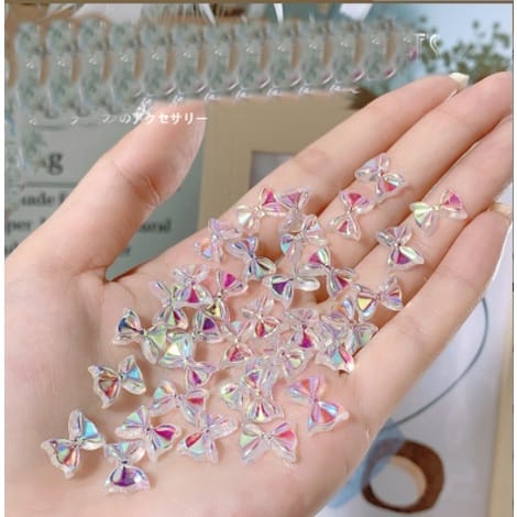 Hiasan Kuku 3d Bentuk Kupu-Kupu cantik Bahan Metal ringan Untuk Nail Art/manicure