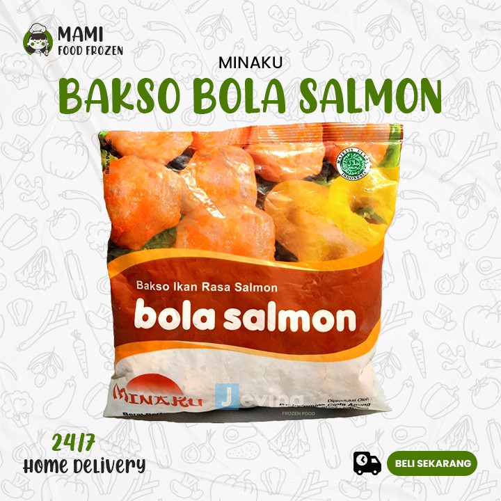 

Minaku Bakso Ikan Bola Salmon (500gr)